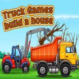 Truck games - build a house